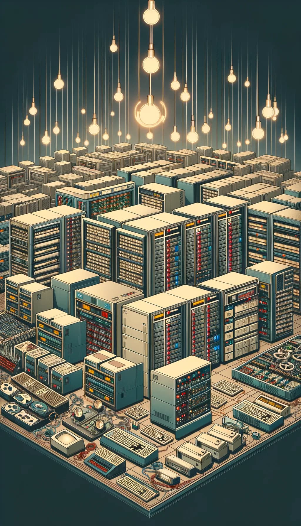 Exploring Early Datacenter Networking
