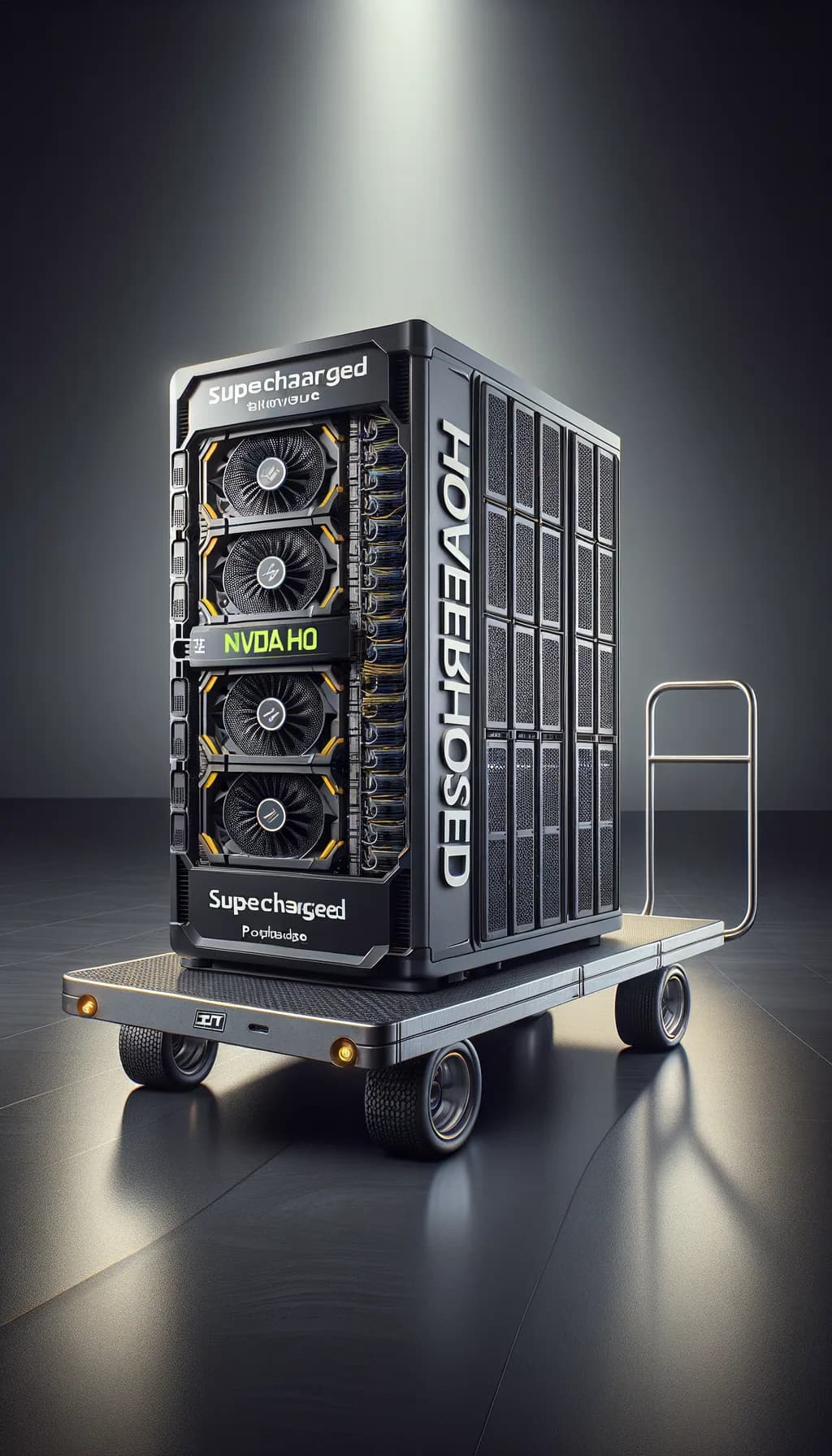 Portable Powerhouse: Handles Added to a Supercharged Server