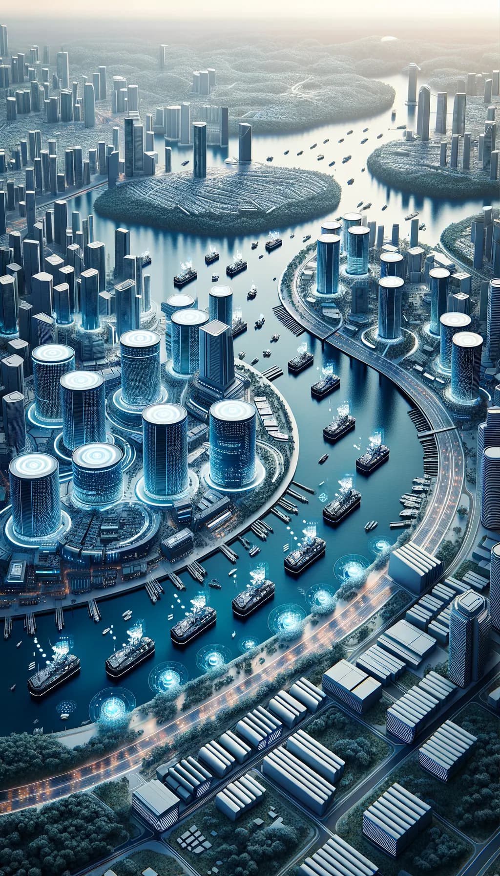 Singapore Plans Hydrogen-Powered Barges for Data Centers
