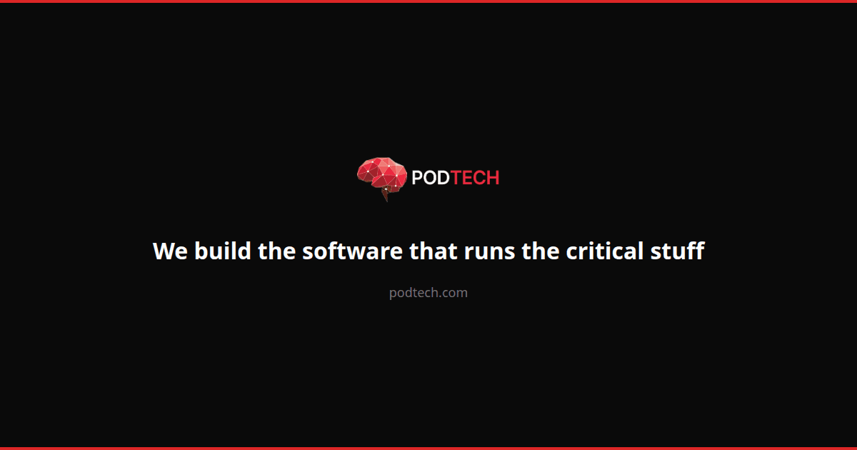 PODTECH Launches Secure Edge Telemetry Platform for Critical Infrastructure