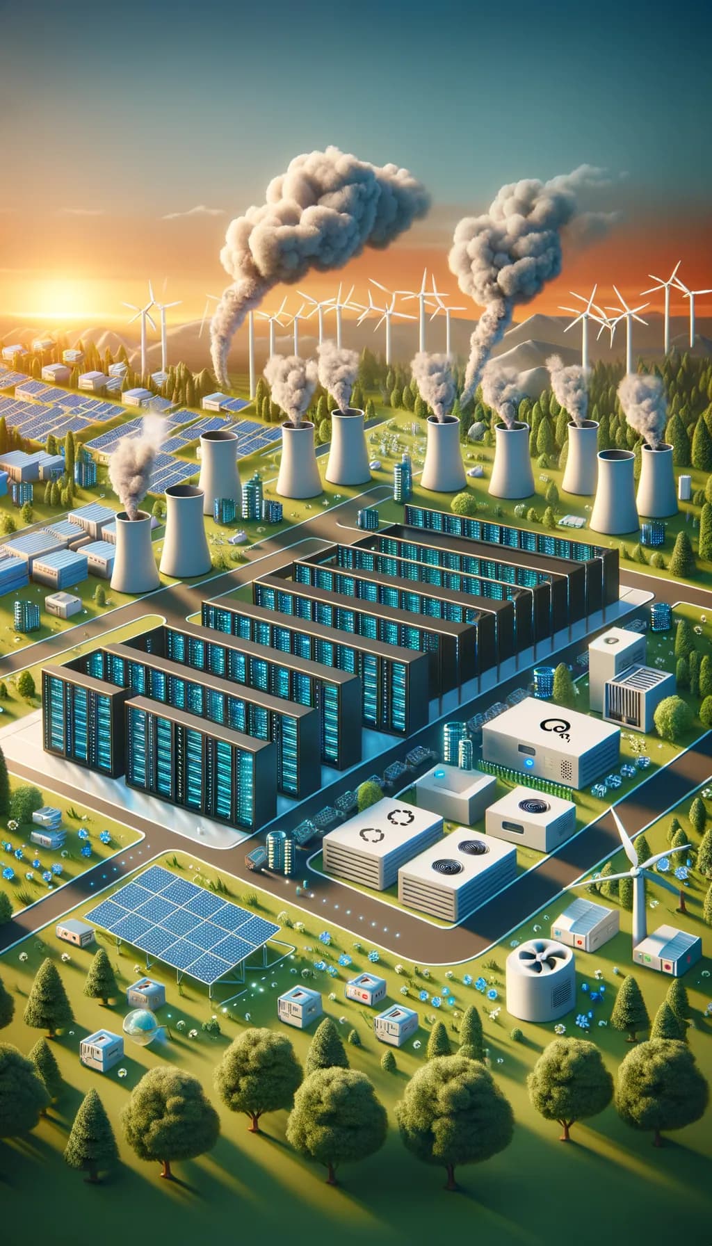 AI Data Centers Intensify Carbon Crunch