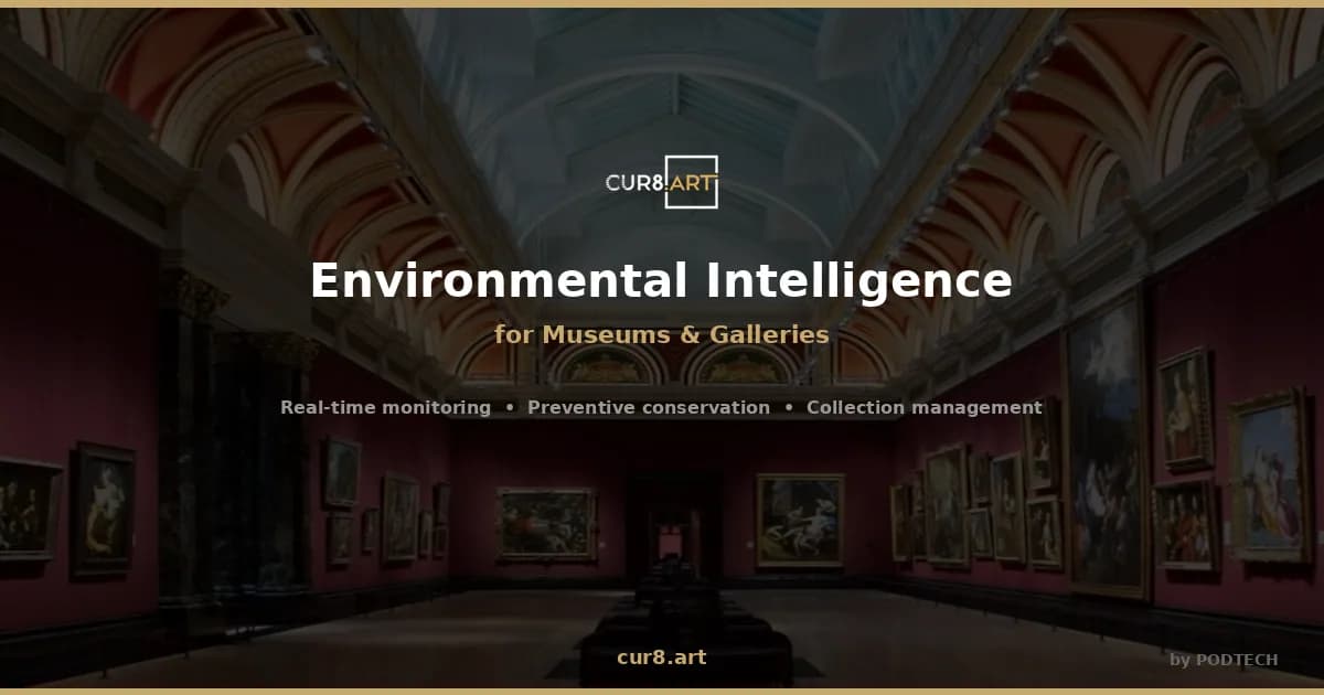 Cur8.art Launches Conservation Quality Index to Score How Well Rooms Protect Specific Collections